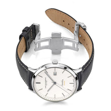 Laden Sie das Bild in den Galerie-Viewer, Abeler & Söhne Herrenarmbanduhr Handaufzug mit Lederband, limitiert