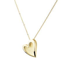 Laden Sie das Bild in den Galerie-Viewer, Halskette Herz in Gelbgold von Sharvin