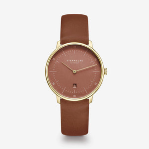 Sternglas Naos XS Flora Salbeigrün Damenarmbanduhr